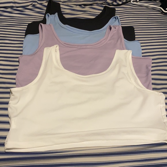 Plus size Rib-Knit Crop Tank Top - Picture 4 of 4